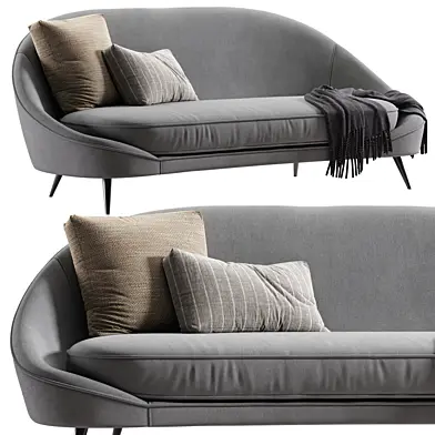 Vibieffe 650 NIDO CURVED SOFA(200)