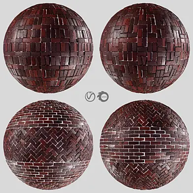 Realistic Brick PBR Material Vol8