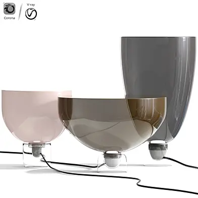 Brokis Light Line LED Glass Table Lamp