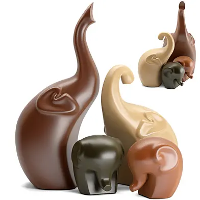 KAPITAS Elephants Sculptures