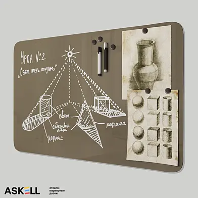 Магнитно-маркерная доска для офиса "Askell Premium"