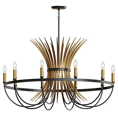Baile Nine Light Large Chandelier