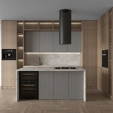 Kitchen Modern 110 (Corner Kitchen)