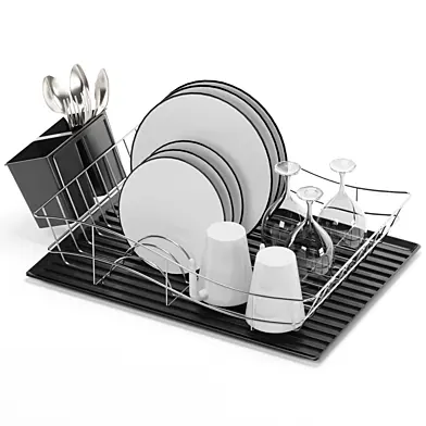 TOWER Essentials Dish Rack With Tray
