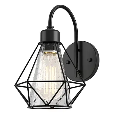 Outdoor Wall Sconce Black Light