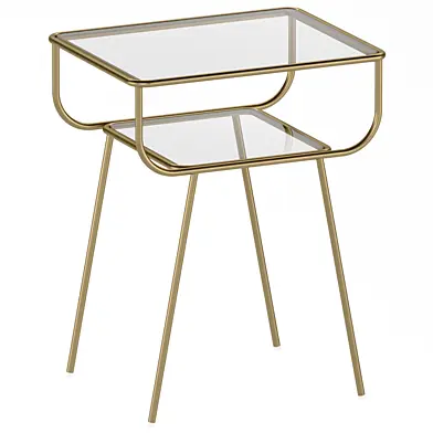 Curved Terrace Nightstand Журнальный столик