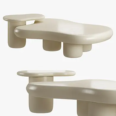 Abstract coffee table Cloud Shaped by homary