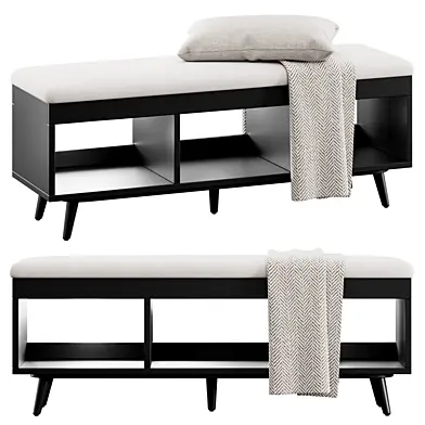 Hungate Storage Bench by Mercury Row