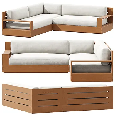 Marbella Teak Modular Sofa 9