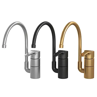 Grohe Eurostyle Chrome High Spout Kitchen Sink Mixer Tap