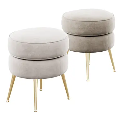 Pietro Round Ottoman by WestElm