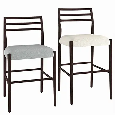 Quincy Basketweave Bar Stool