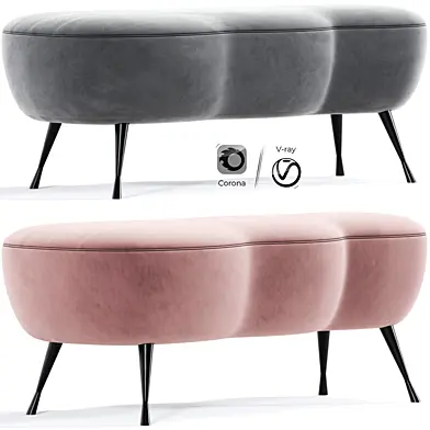 Kylar Bench Footstool