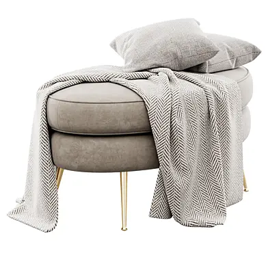 Pietro Oval Ottoman by WestElm