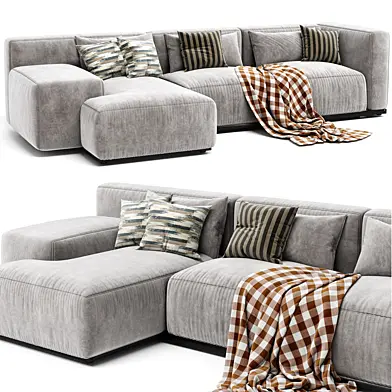 Cassina Mex Cube Chaise Longue Sofa