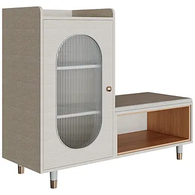 Обувница Upholstered Modern Shoe Storage
