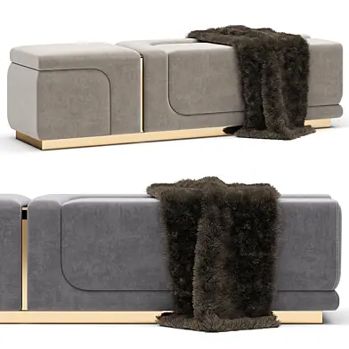 Saber Jewels CRYSTAL Bench