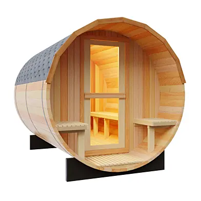 outdoor sauna barrel 2,4