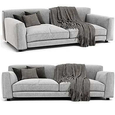 Poliform Paris Seoul 2 Seats Sofa