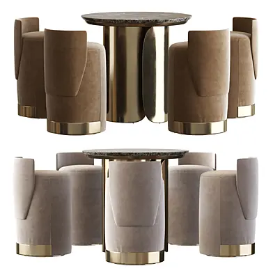 Modern chair and table