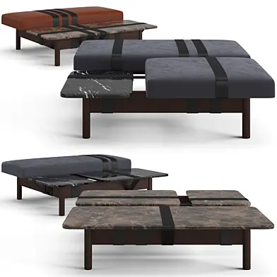 Fendi Casa Ribbon coffee tables set