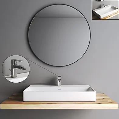 DuraSquare Washbasin ground  235380