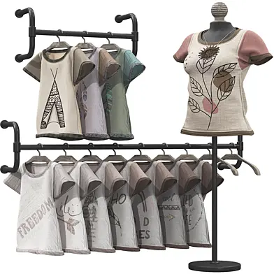 Boho Girl T Shirts on a Hanger