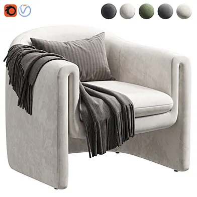 Pollman Upholstered Barrel Chair