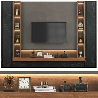 Modern TV Wall set152