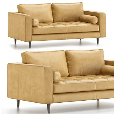 Sven Charme Tan Sofa