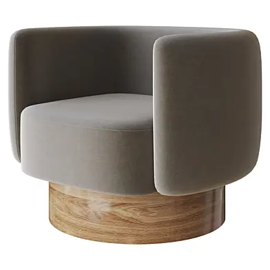 platform swivel chair by west elm