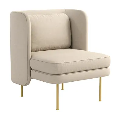 Bloke Velvet Lounge Chair