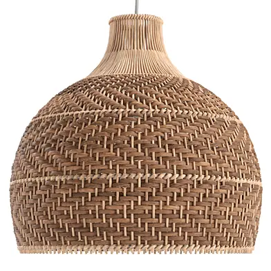 HQ Rattan Pendant Light Wicker Small