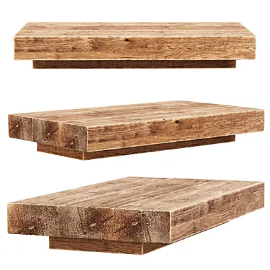 Jack Wooden Coffee Table / Деревянный кофейный столик
