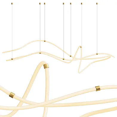 LED Line Pendant Light