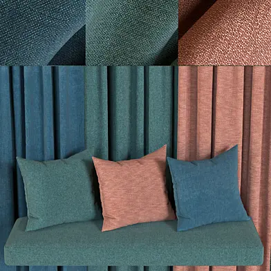 Plain fabrics set