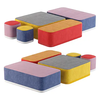 Puck pouf low
