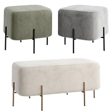 ELEPHANT  Pouf and Bench