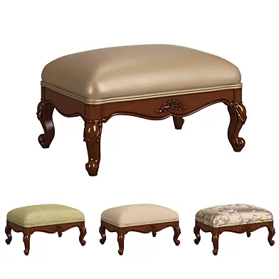 230-1 Carpenter Casual chair foot stool 683x483x305