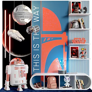 Star wars childroom decor