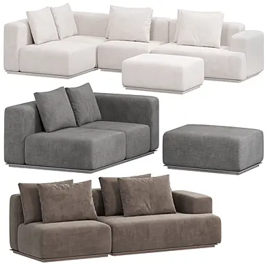 ZEPPELIN SOFA BY ADAM COURT