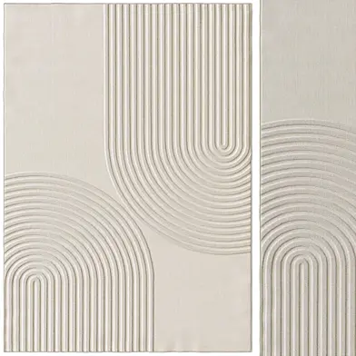 Benuta Rug Taro Cream