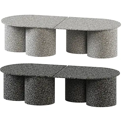 Low Twins Coffee Tables By PIETRO FRANCESCHINI