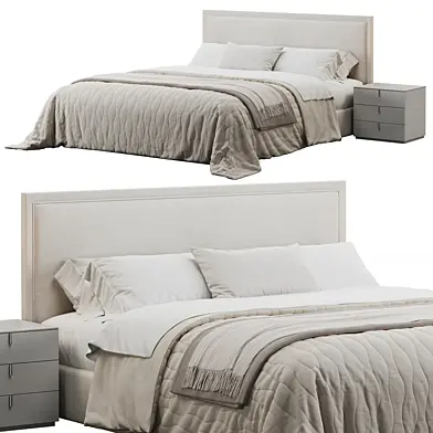 Rectangular Headboard Bed