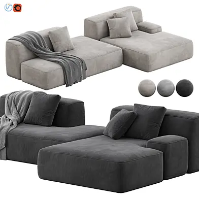 Lema Cloud Modular Sofa Set 5