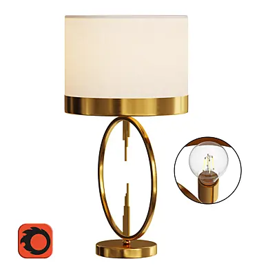 Cylindrical Table Light Contemporary Lamp