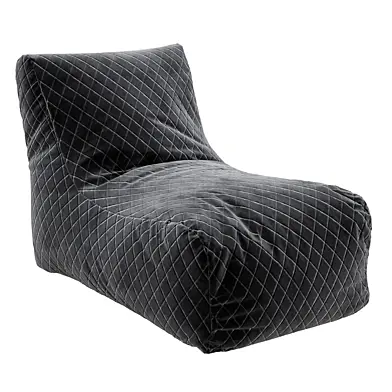 Bean bag Lounge Lure Luxe Black