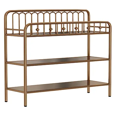 Little Seeds Monarch Hill Ivy Metal Changing Table Gold