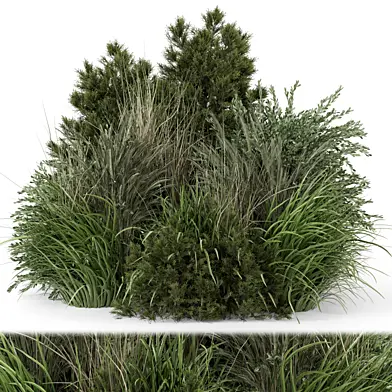 Outdoor Plants Bush -Bush Set 1488