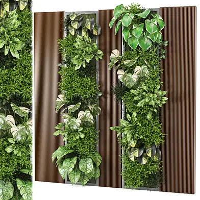 indoor wall vertical garden - Set 867